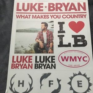Luke bryan stickers